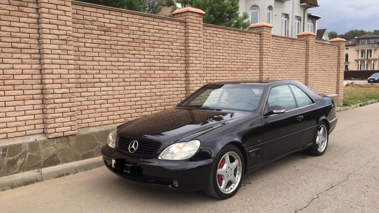 Mercedes-Benz CL-class (W140) 7.0 бензиновый 1998 | 7.0 AMG РЕДЧАЙШИЙ ЗВЕРЬ  на DRIVE2