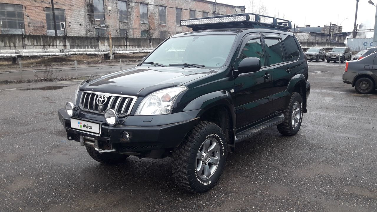 Toyota Land Cruiser Prado 120-series 4.0 бензиновый 2008 | Последний из  настоящих. на DRIVE2