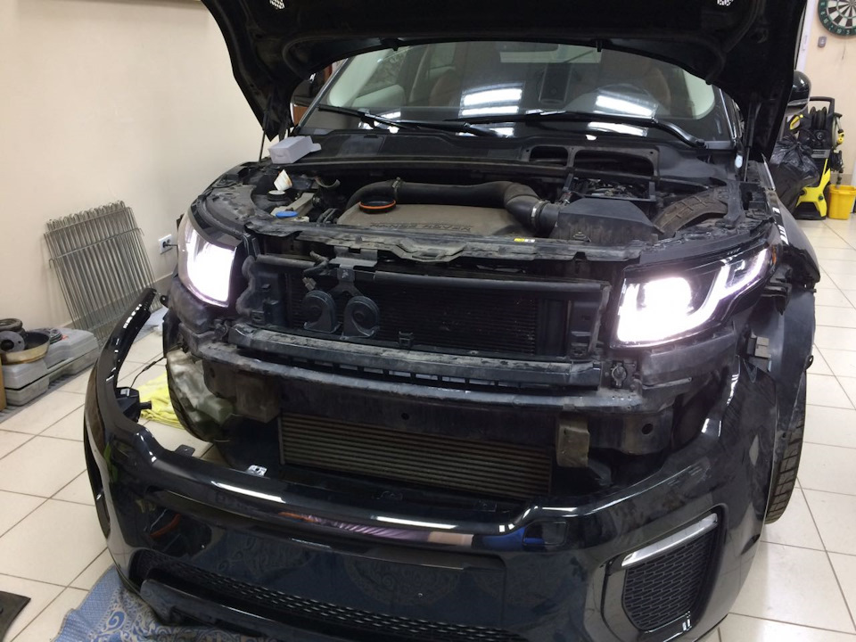 Range Rover Evoque фары