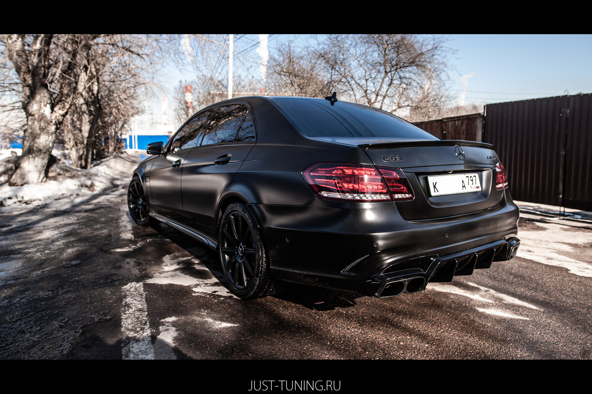 E 63 кованый карбон