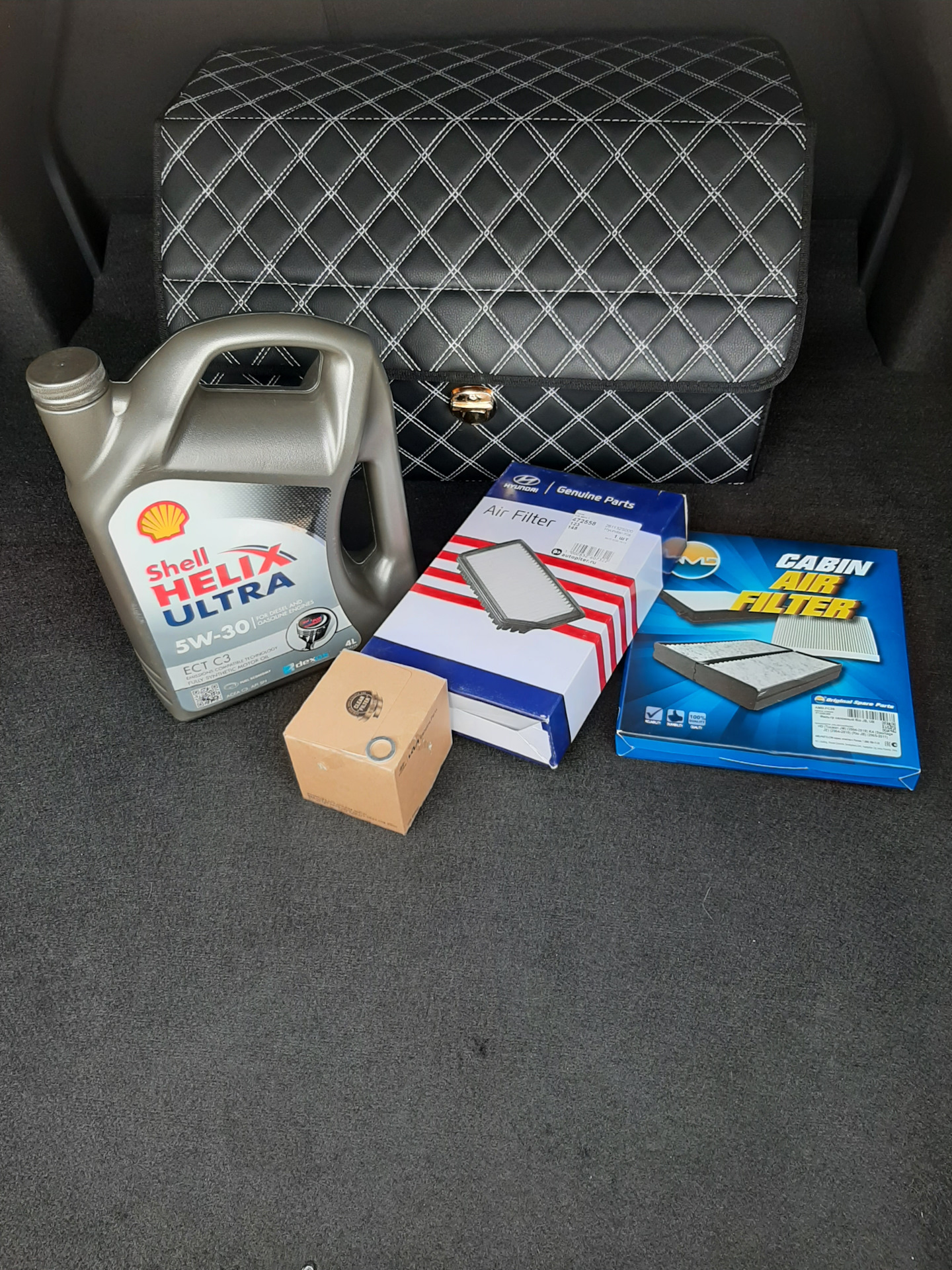 Замена масла и фильтров — Hyundai i40, 2 л, 2016 года | плановое ТО ...