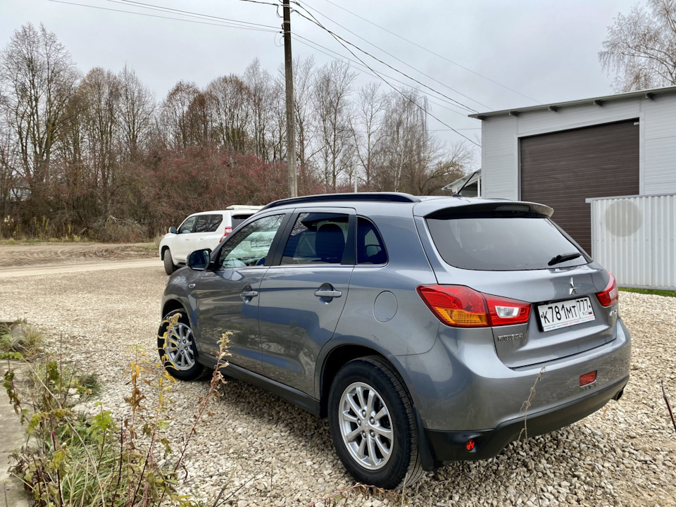 Про колеса — Mitsubishi ASX, 1,8 л, 2014 года | колёсные диски | DRIVE2