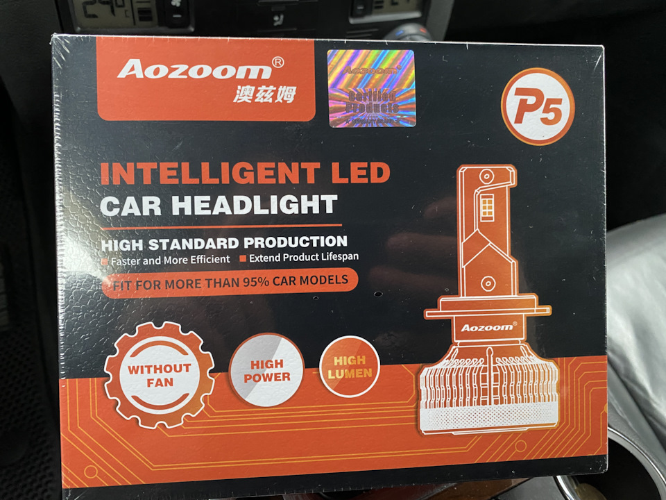 #4 Led лампы в галлогенную фару Touareg GP — Volkswagen Touareg (1G), 2 ...