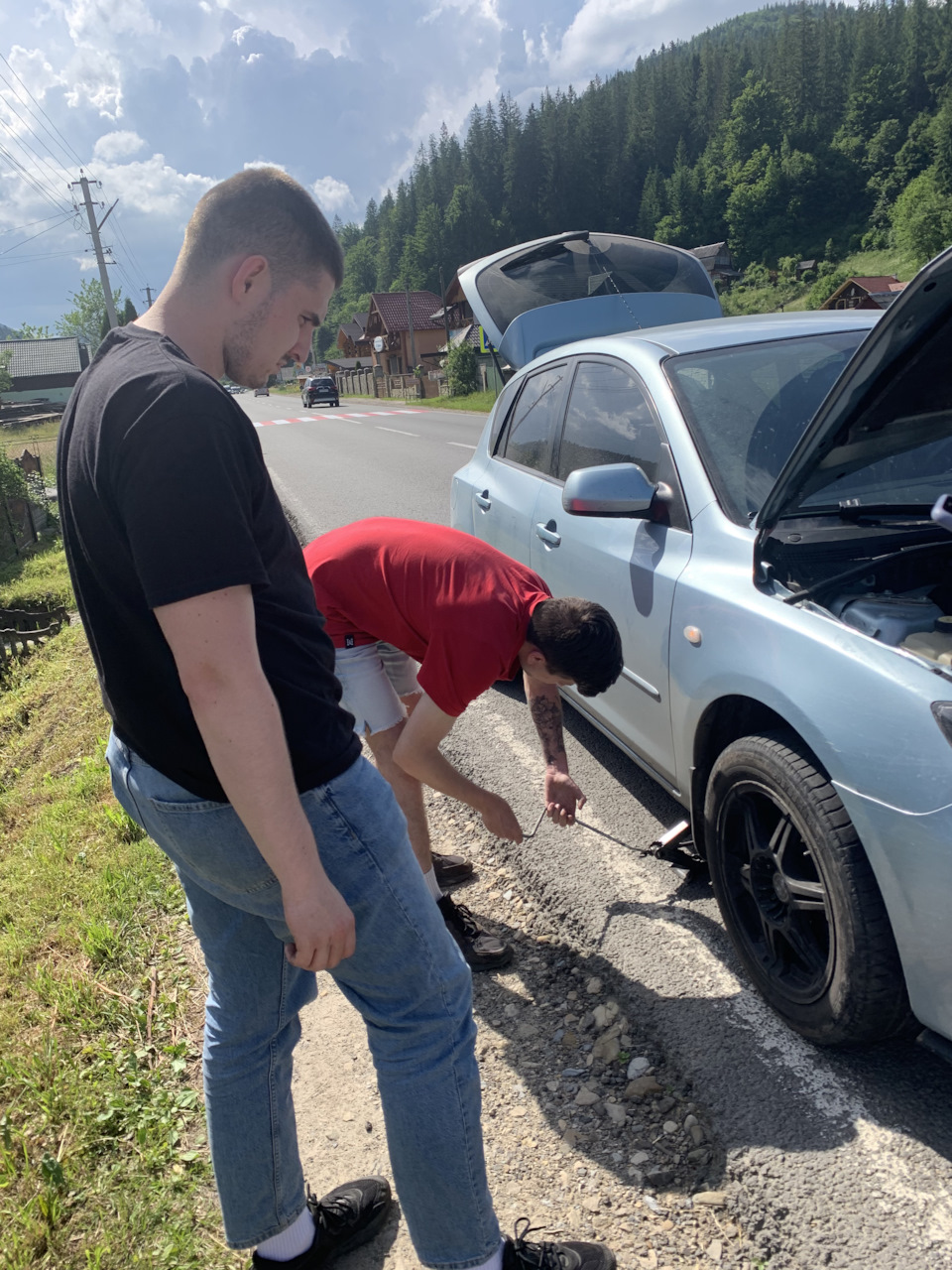 Поезда в Карпаты и первые траблы с машиной — Mazda 3 (1G) BK, 1,6 л, 2006  года | путешествие | DRIVE2