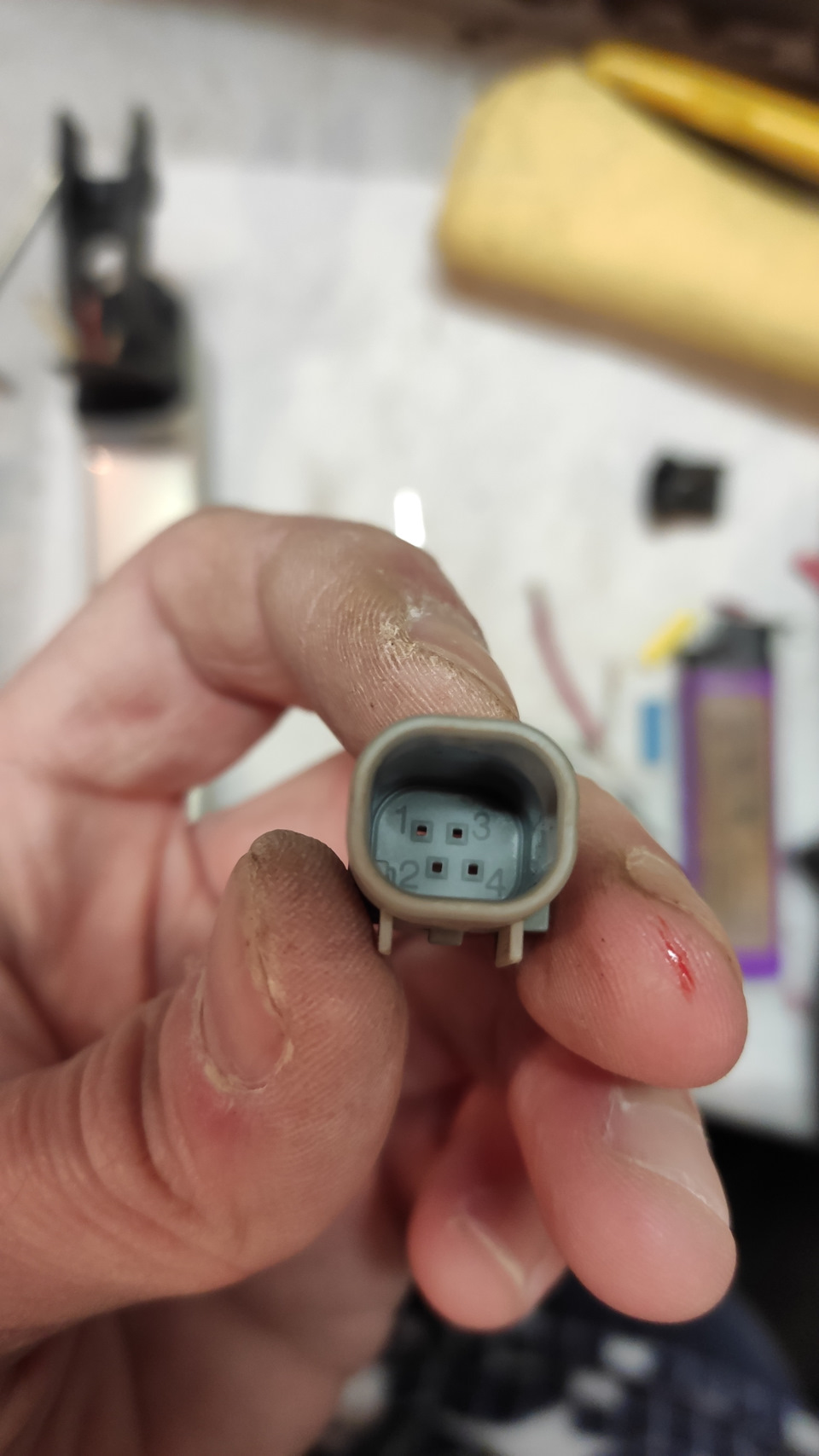 Ответная часть разъема ручки двери Kessy VW Tiguan 1 — Сообщество ...