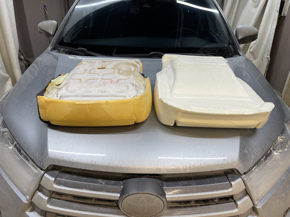 Подушка водительского сидения FLAGMAN для Toyota Highlander XU 50 2013 ...