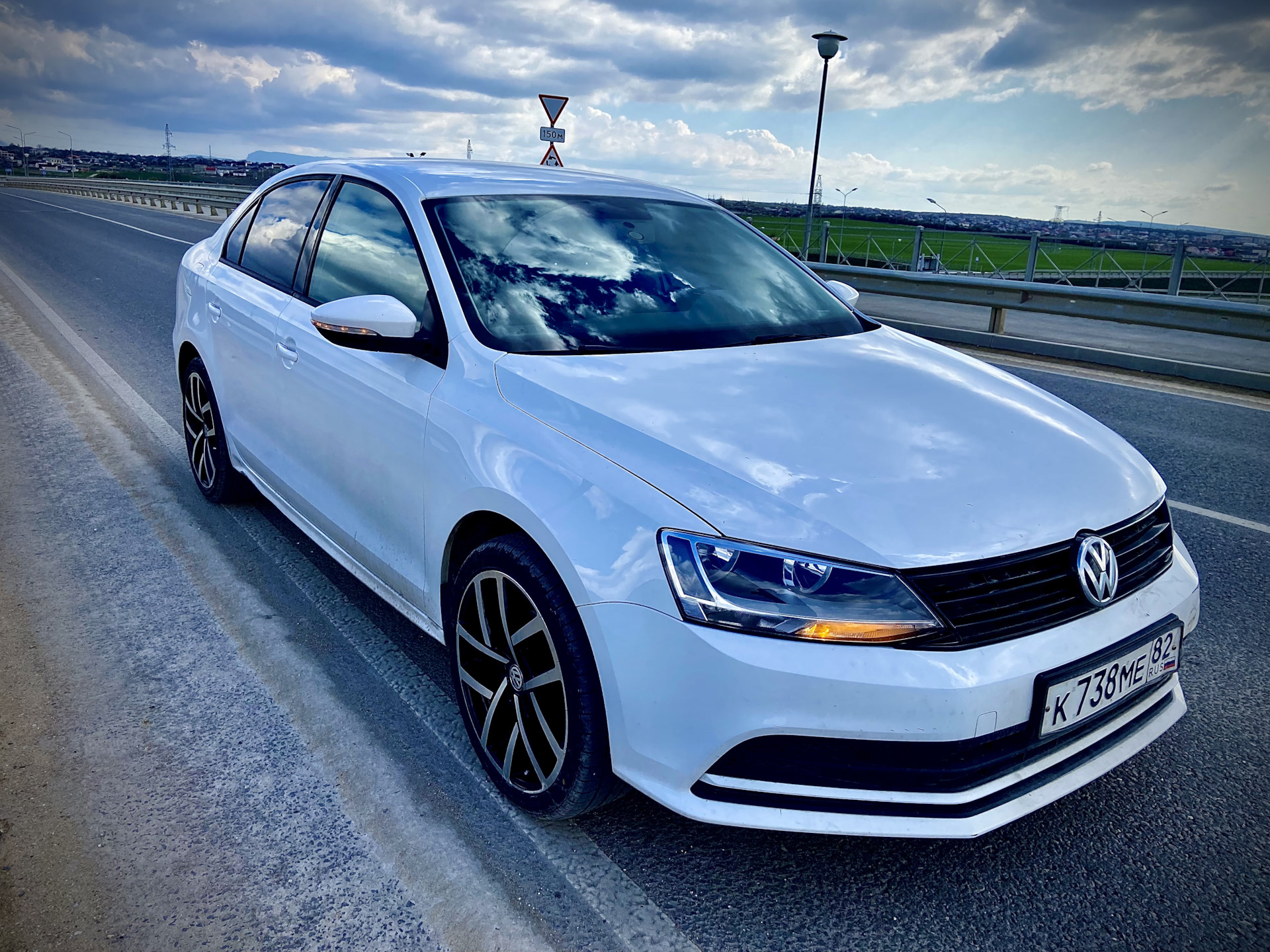 Летние диски R18 (впечатления) — Volkswagen Jetta VI, 1,6 л, 2015 года ...