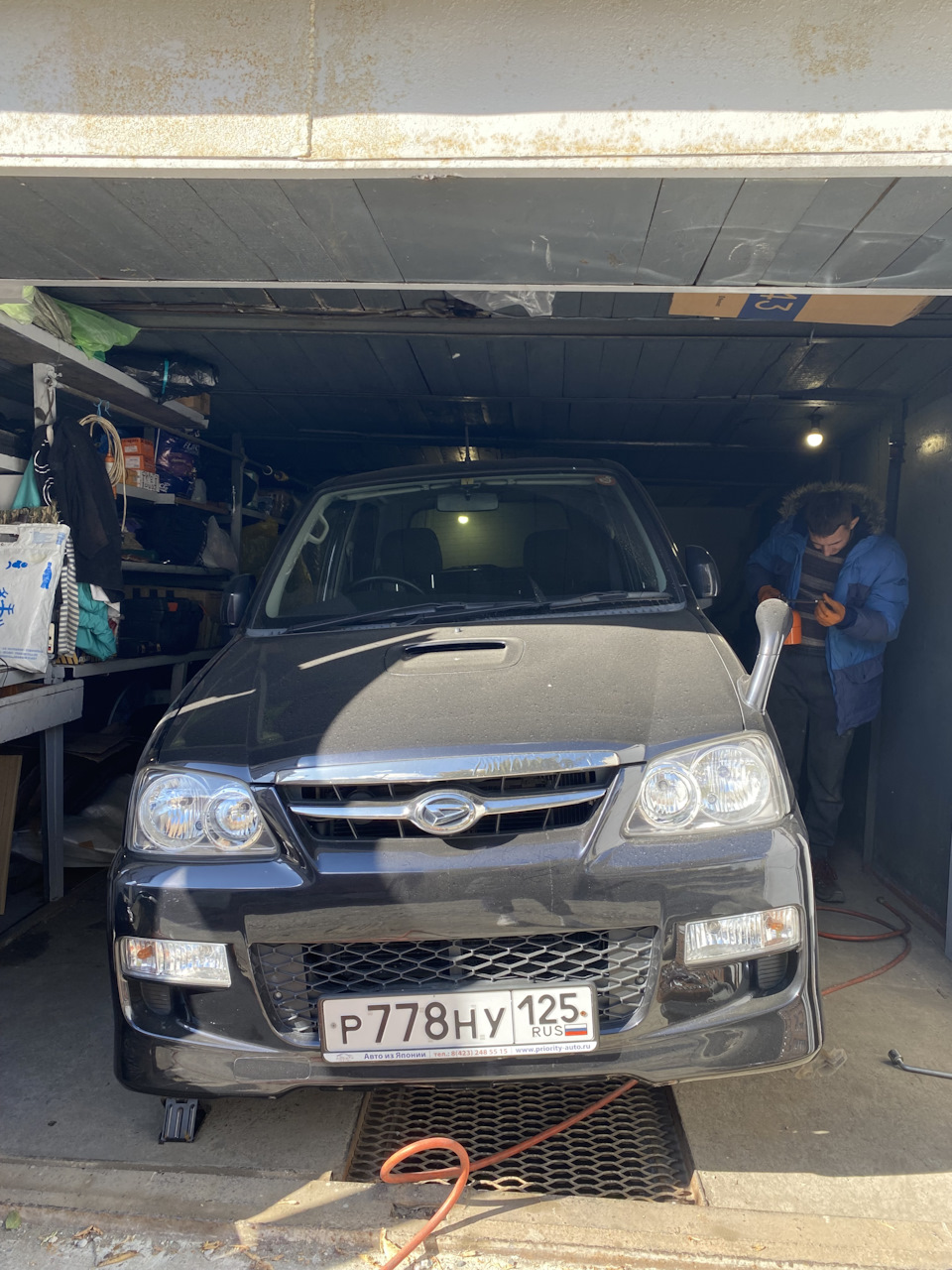 Обработка полостей кузова Раст Стопом — Daihatsu Terios Kid, 0,7 л ...