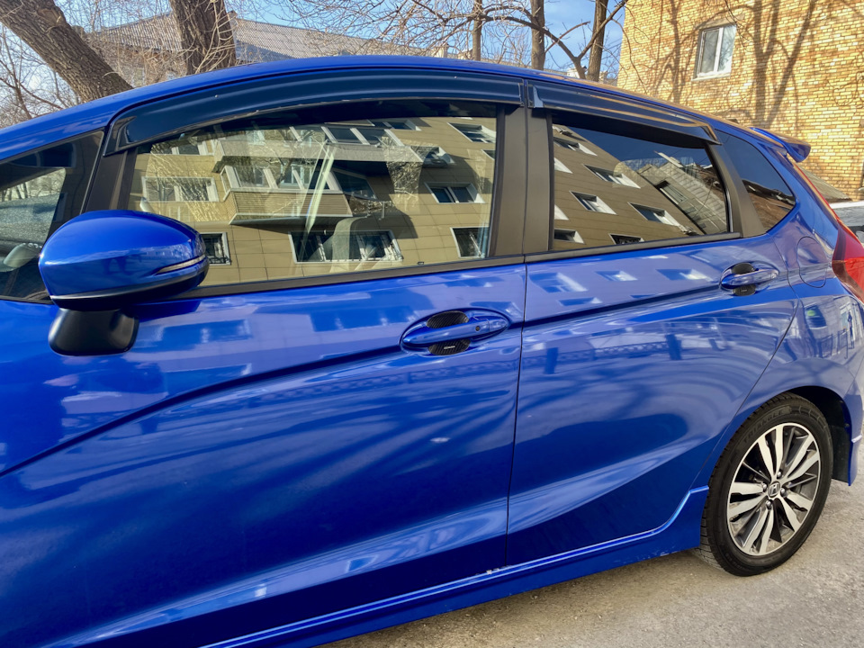 Mugen Door Handle Protect — Honda Fit (3G), 1,5 л, 2014 года | стайлинг ...