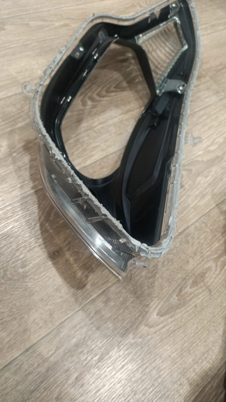 Замена галогеновых ламп на Bi-led линзы в фарах Honda Fit GK3/GK4 ...