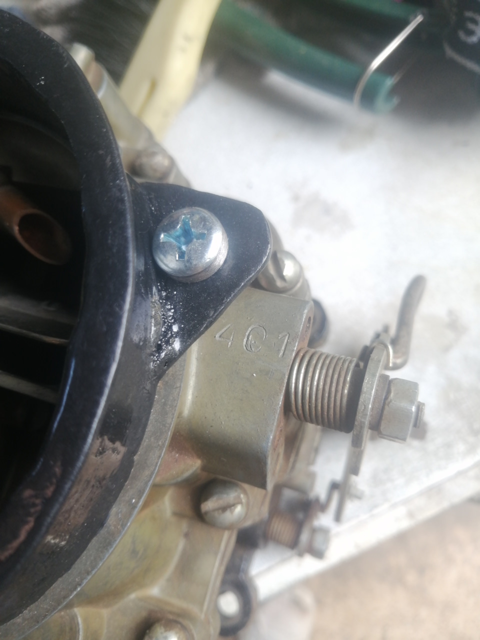 Заводской номер карбюратора 401 — ИЖ Москвич 412