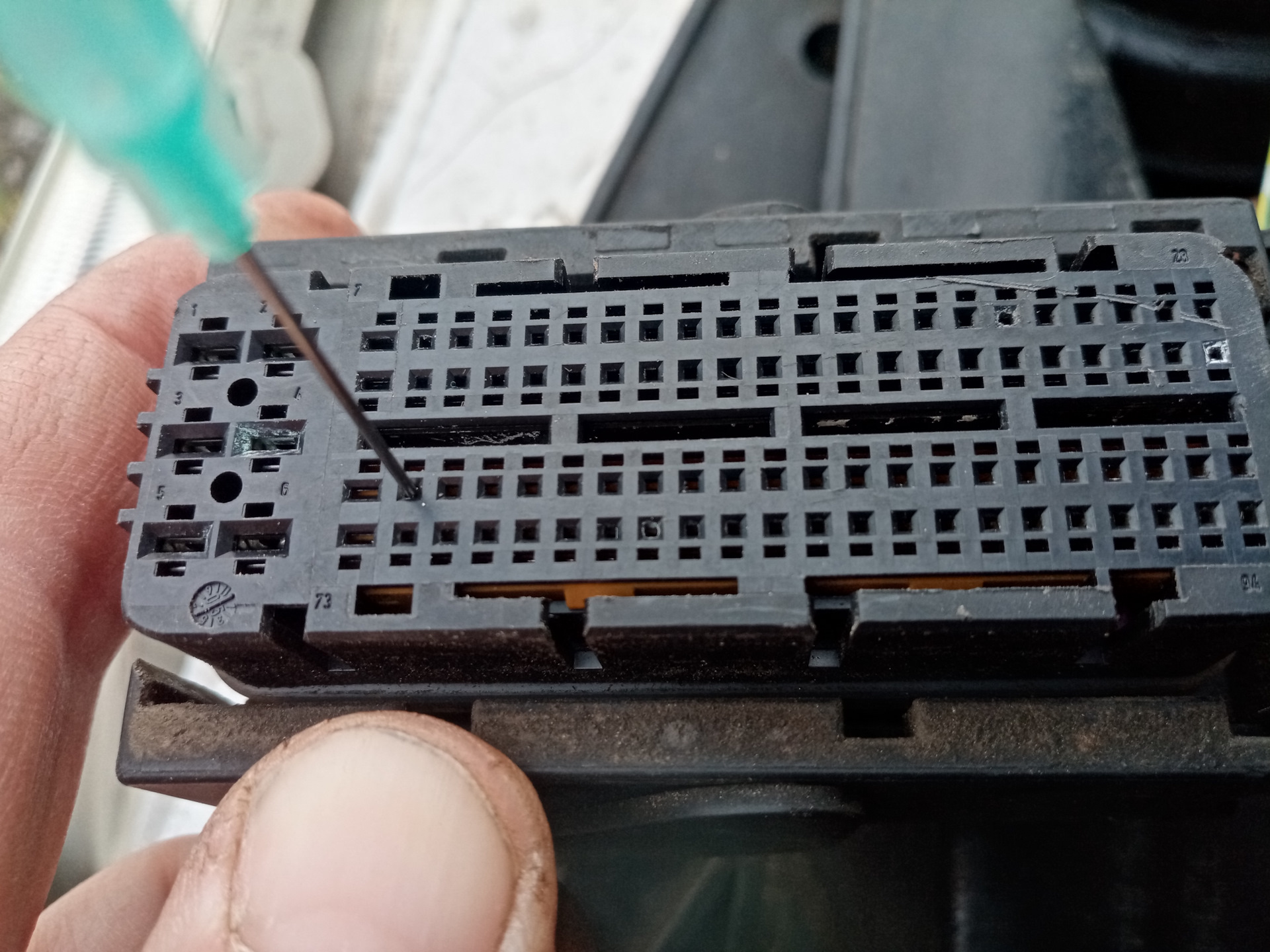 Контрольная лампа свечей накала — Opel Agila A, 1,2 л, 2005 года ...