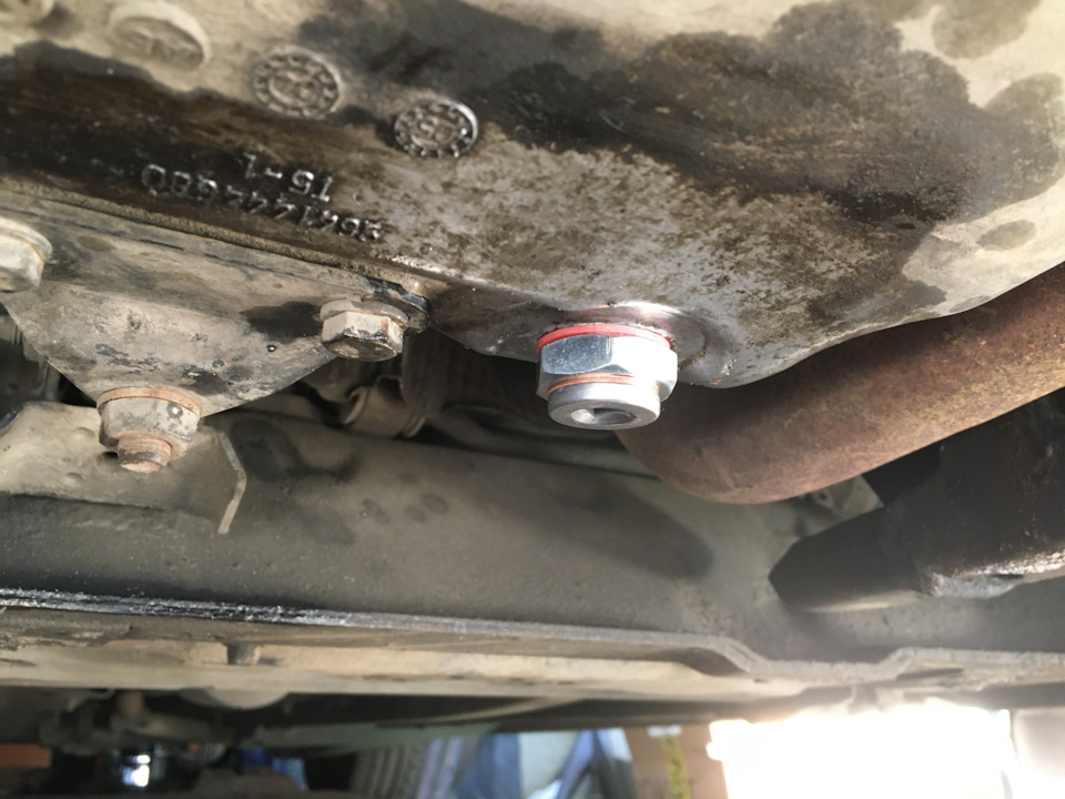 Восстановление резьбы сливной пробки. Последний раз. — Citroen C4 (1G ...