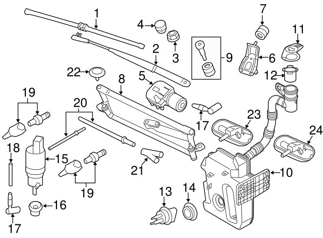 1J0955751D Шланг омывателя VAG | Запчасти на DRIVE2