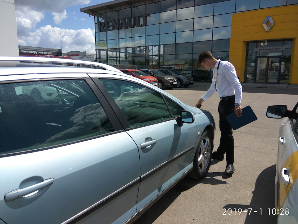 Фото в бортжурнале Peugeot 407 SW