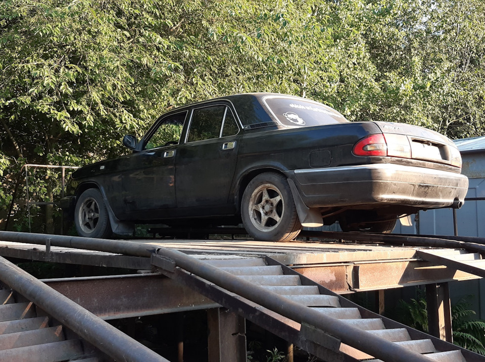 Зачистка от ржавчины, обработка Docker Nittron-ом — ГАЗ 3110, 2,3 л ...