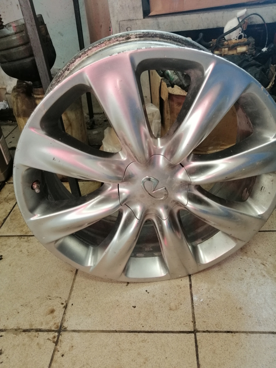 Подготовка к лету) R 20 от инфинити FX37 — Mitsubishi Outlander XL, 3 л ...