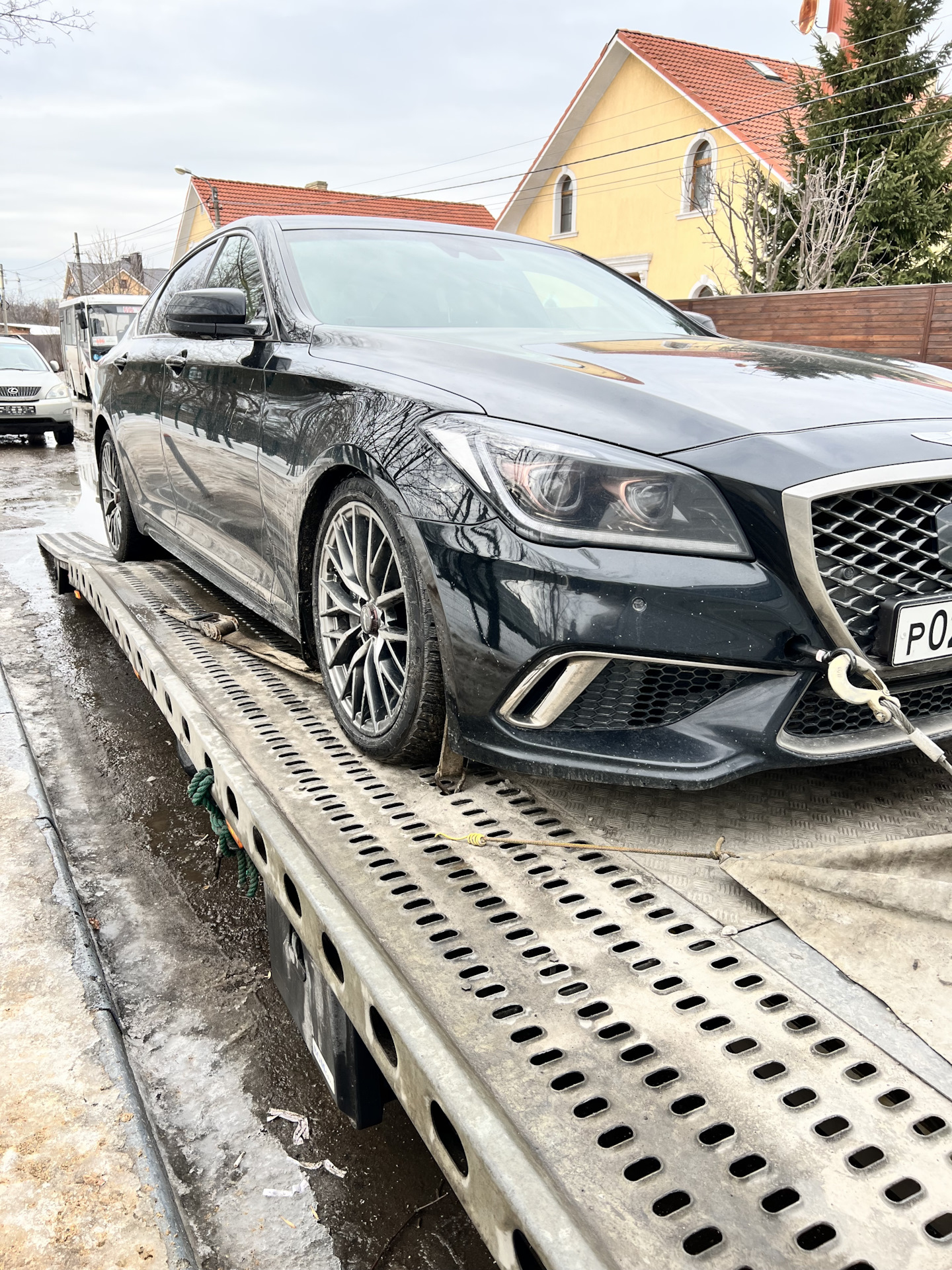 Здравствуй земмифобия и ОКР — Genesis G80 (1G), 3,3 л, 2018 года | прикол |  DRIVE2