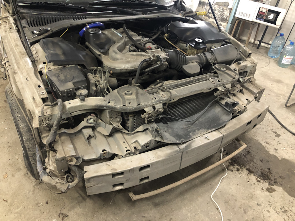 начало работы — Jaguar S-Type, 3 л, 2000 года | кузовной ремонт | DRIVE2