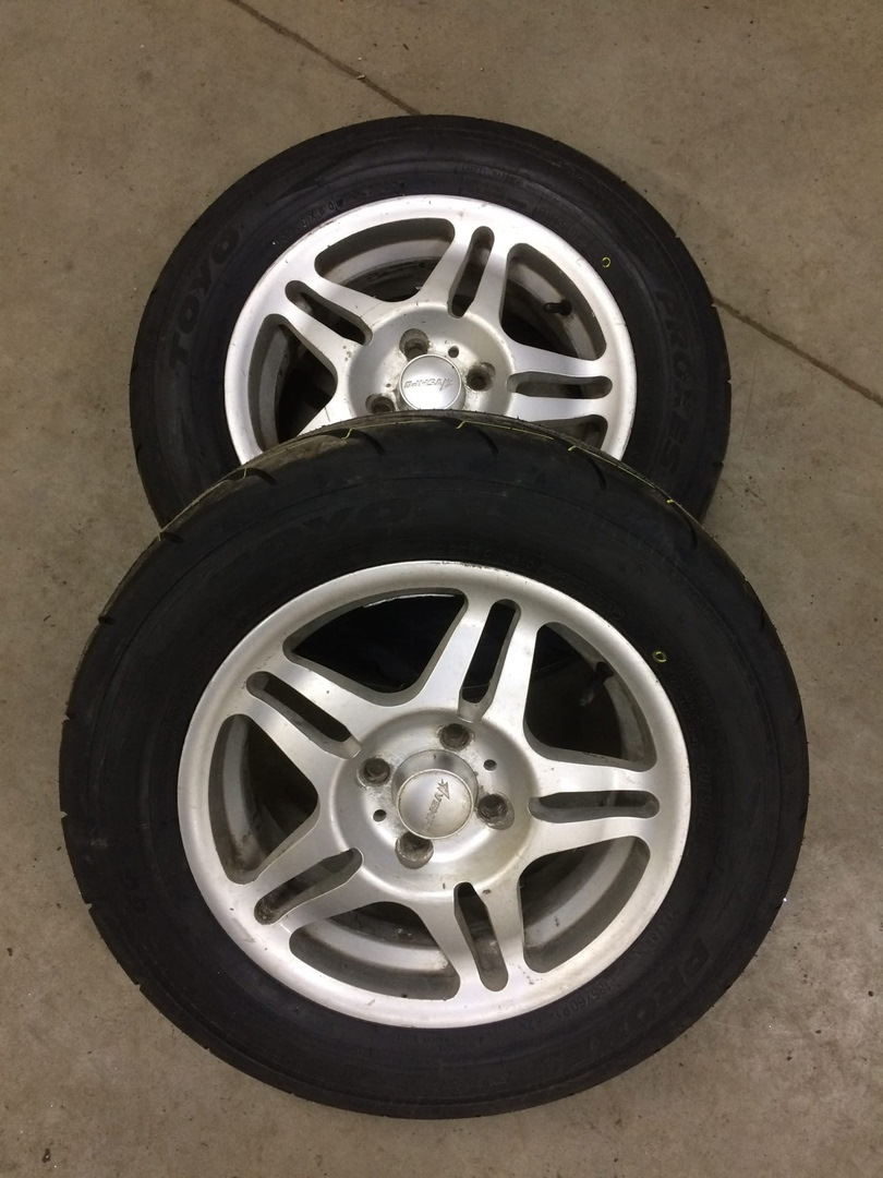 Резина (Toyo Proxes R888R) — Lada 21124, 1,6 л, 2006 года | шины | DRIVE2