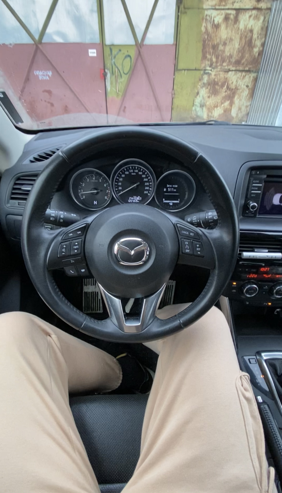 Вот так выглядит руль — Mazda CX-5 (1G)