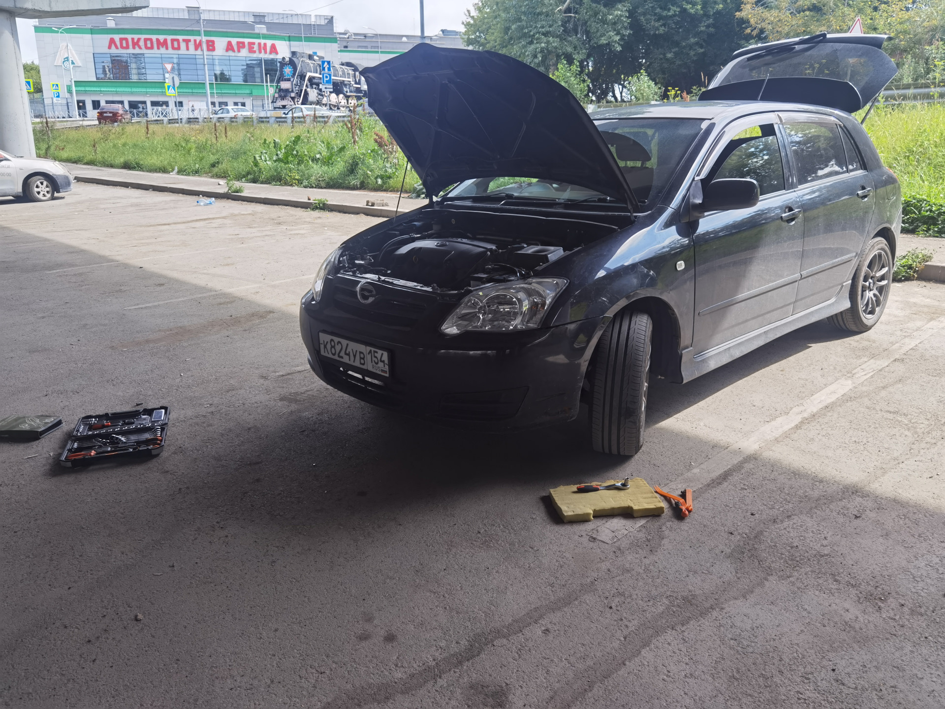 Туманки… Наконец-то — Toyota Corolla RunX, 1,5 л, 2004 года ...