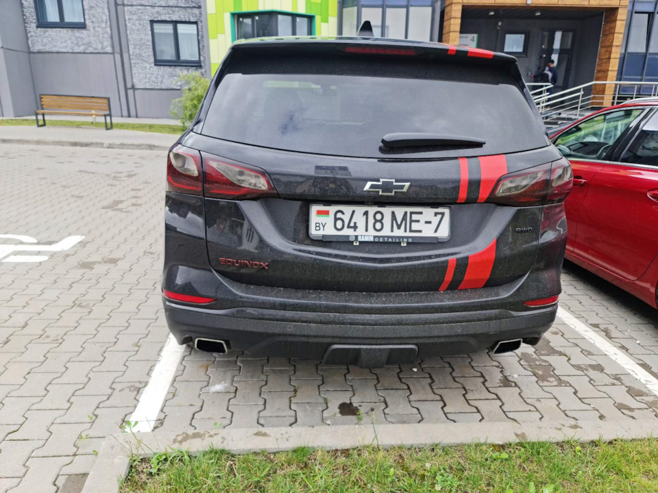 Тонировка задних фонарей /// — Chevrolet Equinox (3G), 2 л, 2018 года ...
