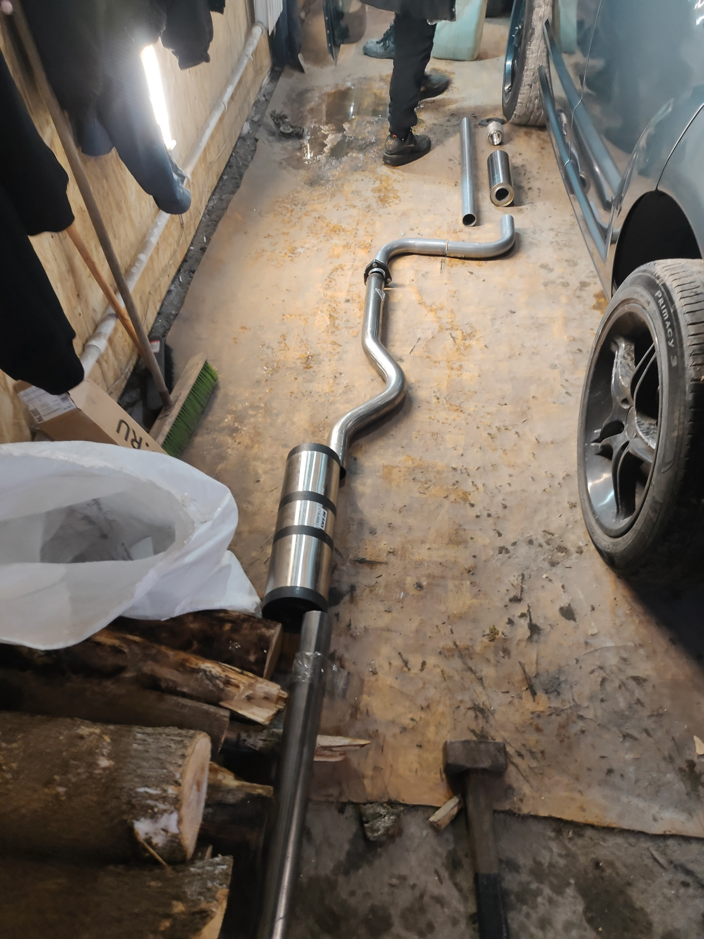 Новый выхлоп cbd+mgrace — Lada 112 Coupe, 1,6 л, 2007 года | тюнинг ...