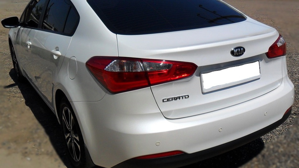 Kia Cerato 2016 белая