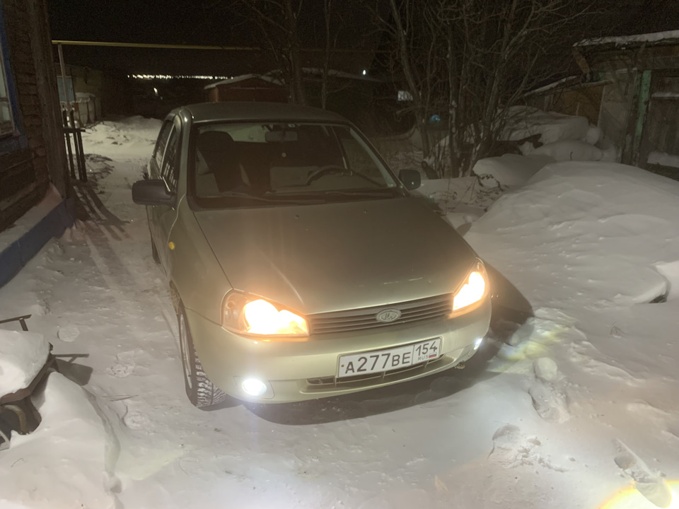 Линзы… да не в глаза))) — Lada Калина Хэтчбек (1G), 1,6 л, 2010 года ...