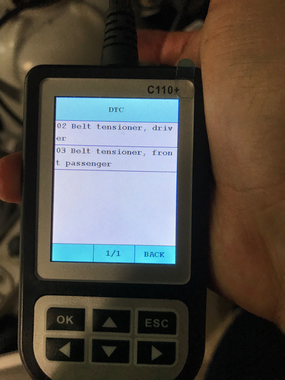 Подготовка к ТО, борьба airbag light on — BMW Z3, 2,2 л, 2002 года