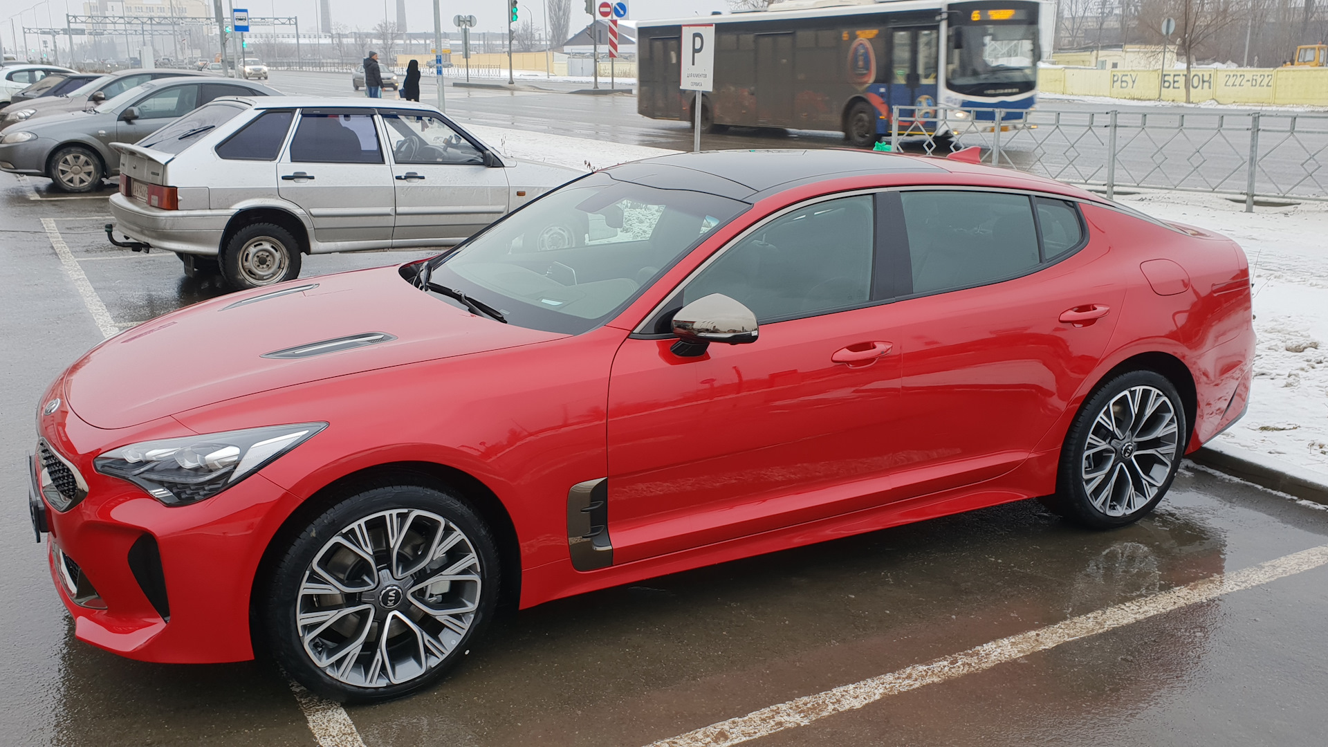 Kia Stinger Red