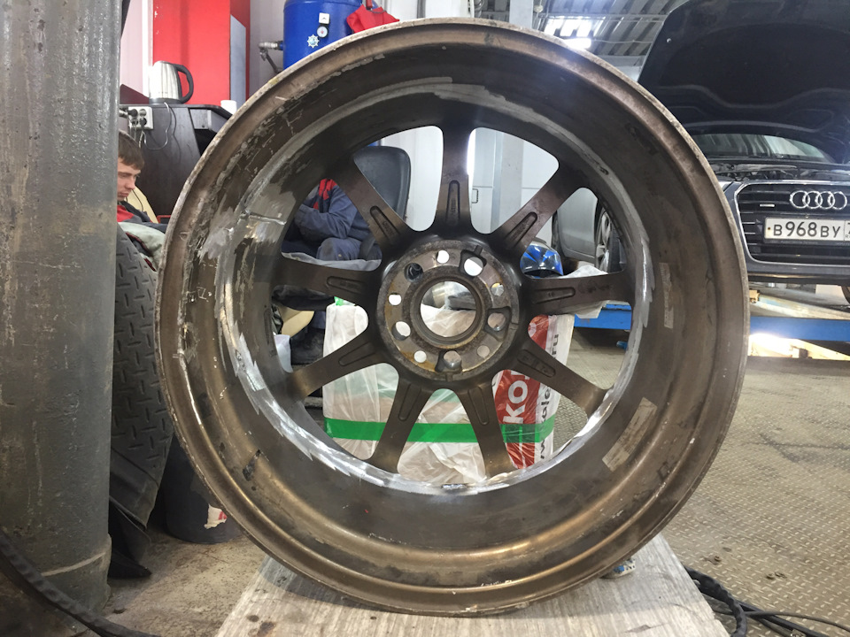 Литые или штампованные диски на VW T4 — Volkswagen Transporter T4, 2,4 ...