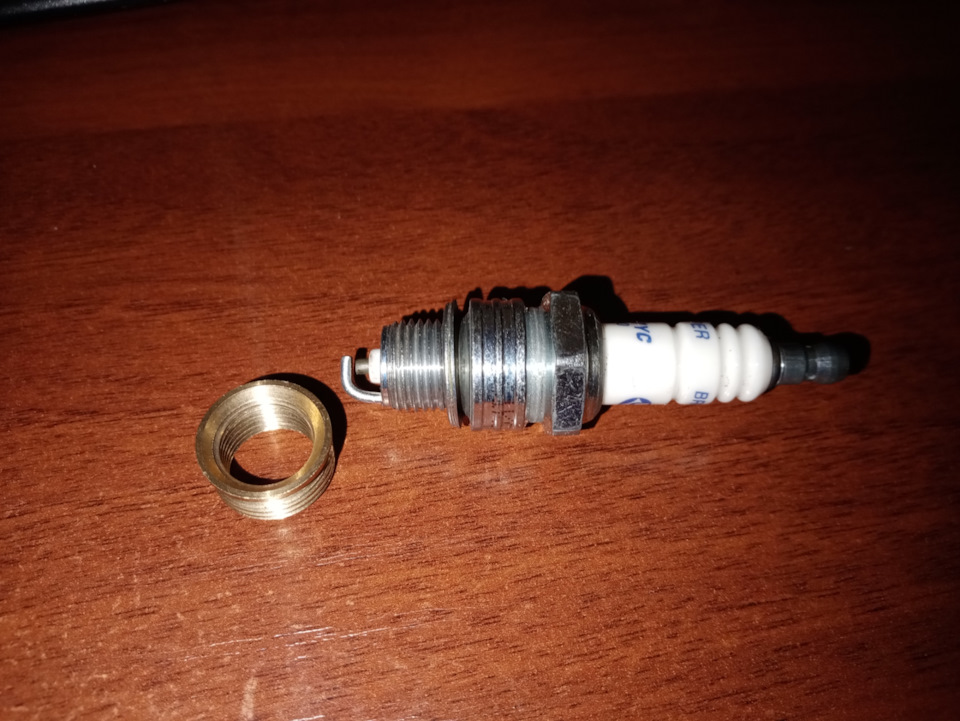 Установка ввертыша под свечу. — УАЗ 31514, 2,4 л, 2000 года | своими ...