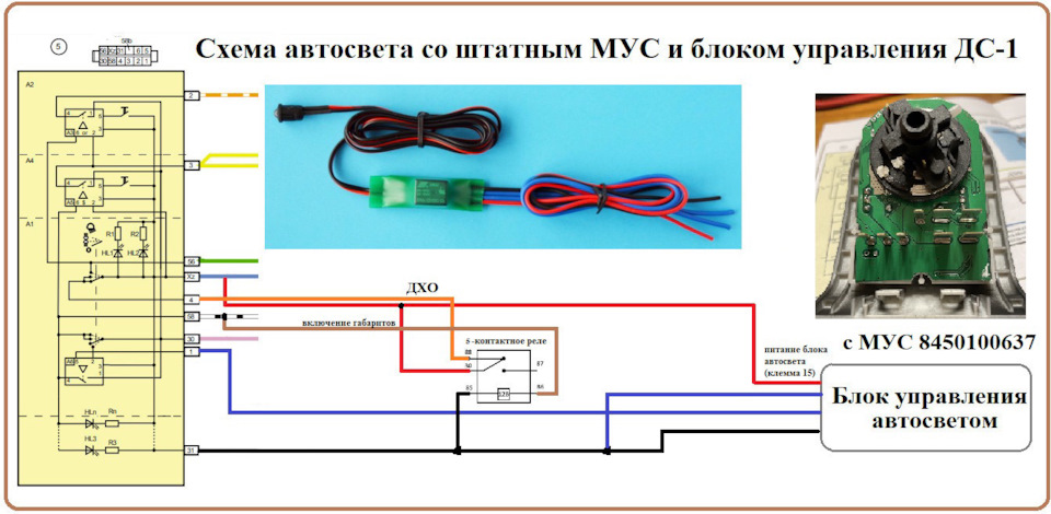 Схема мус гранта фл