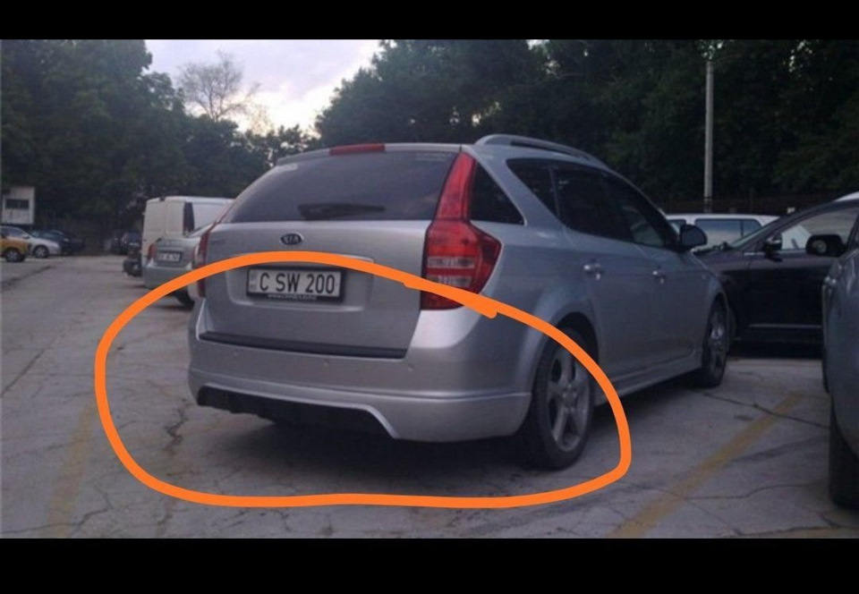 Фото в бортжурнале KIA Ceed SW (1G)