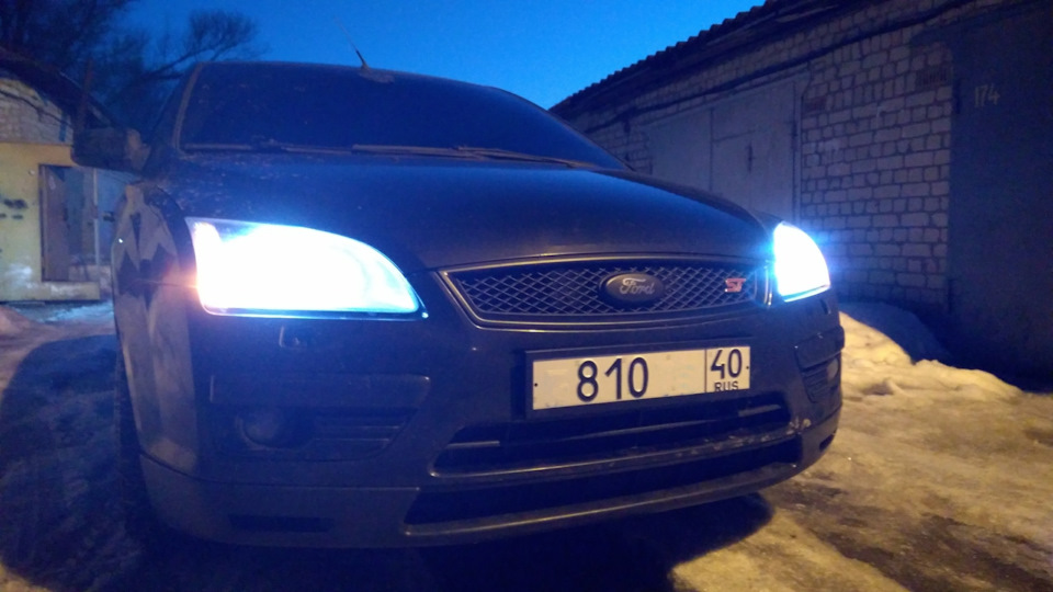 #10 Передняя юбка — Ford Focus II Hatchback, 2 л, 2007 года | стайлинг ...