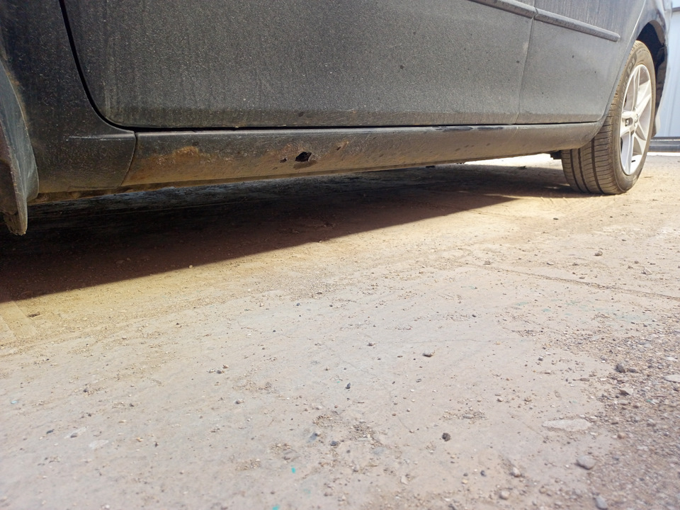 Ремонт порогов и арок стекловолокном Часть 1. Мечта перекупа))) — Mazda ...