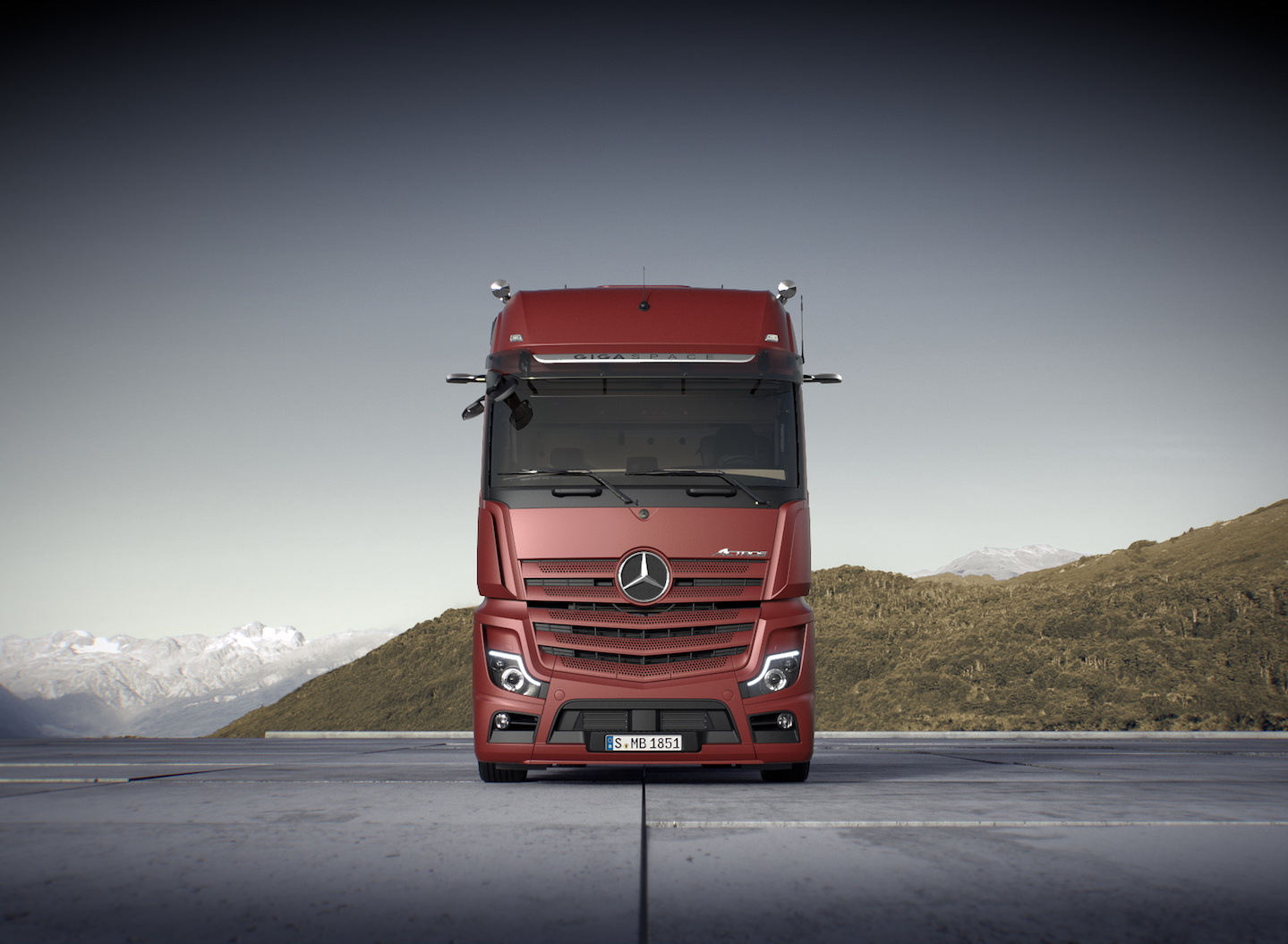 Фура Mercedes Benz Actros