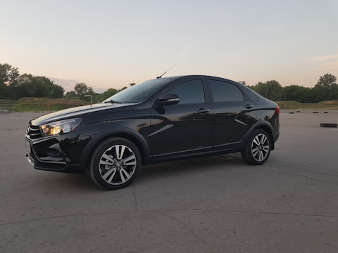 Веста кросс седан тюнинг фото Бортжурнал Lada Vesta Cross Черная жемчужина