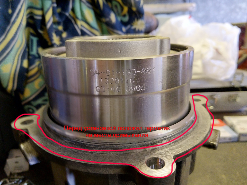 Место под герметик — Haval H6 (1G)