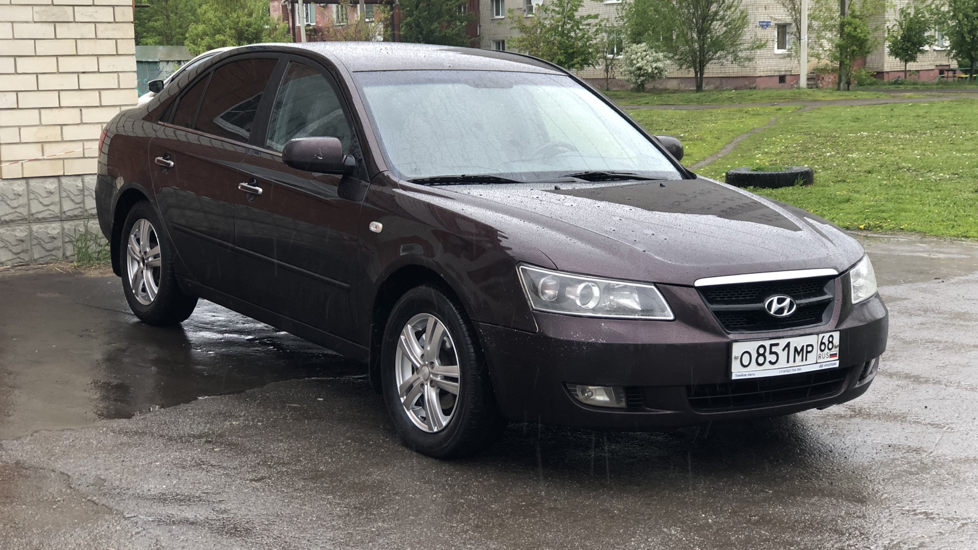 Hyundai Sonata V (NF) 2.4 бензиновый 2005 | 2.4 GLS на DRIVE2