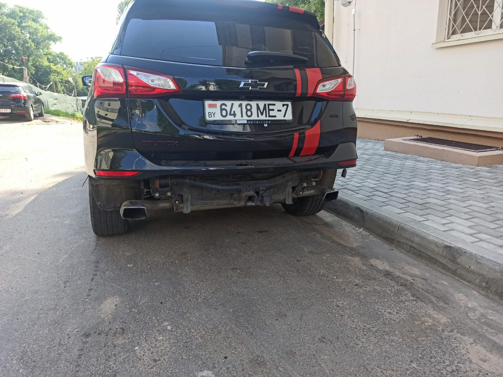 Покраска диффузора /// — Chevrolet Equinox (3G), 2 л, 2018 года ...