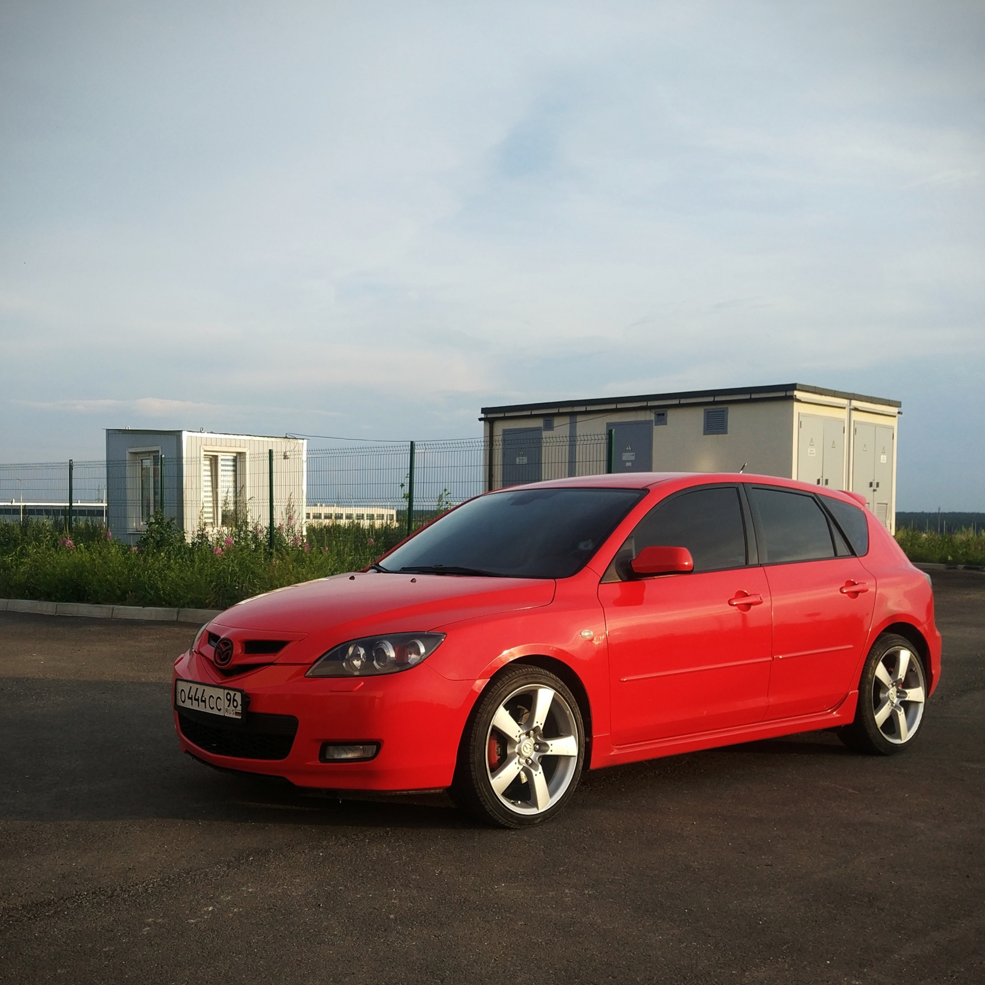 Электротонировка (два стекла) — Mazda 3 (1G) BK, 2 л, 2008 года | стайлинг  | DRIVE2