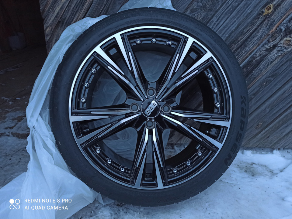 Шины летние 205/45 R17, литые диски Dws 7,5Jx17 ET42 4x100. Б/у | 35 ...