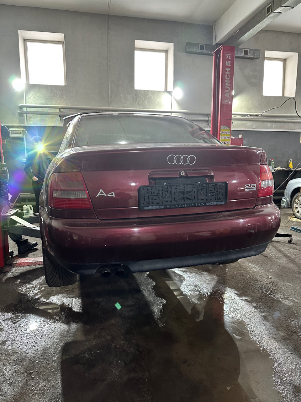 Машина едет — Audi A4 (B5), 2,8 л, 1999 года | ДТП | DRIVE2