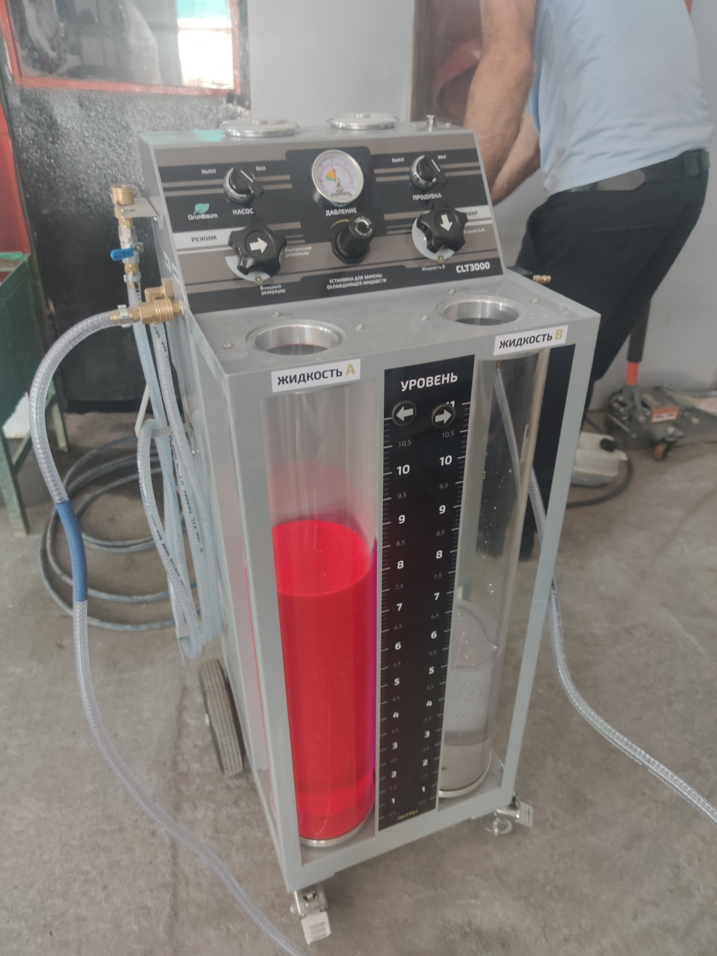 Аппаратная замена антифриза — KIA Sportage (3G), 2 л, 2012 года | визит ...