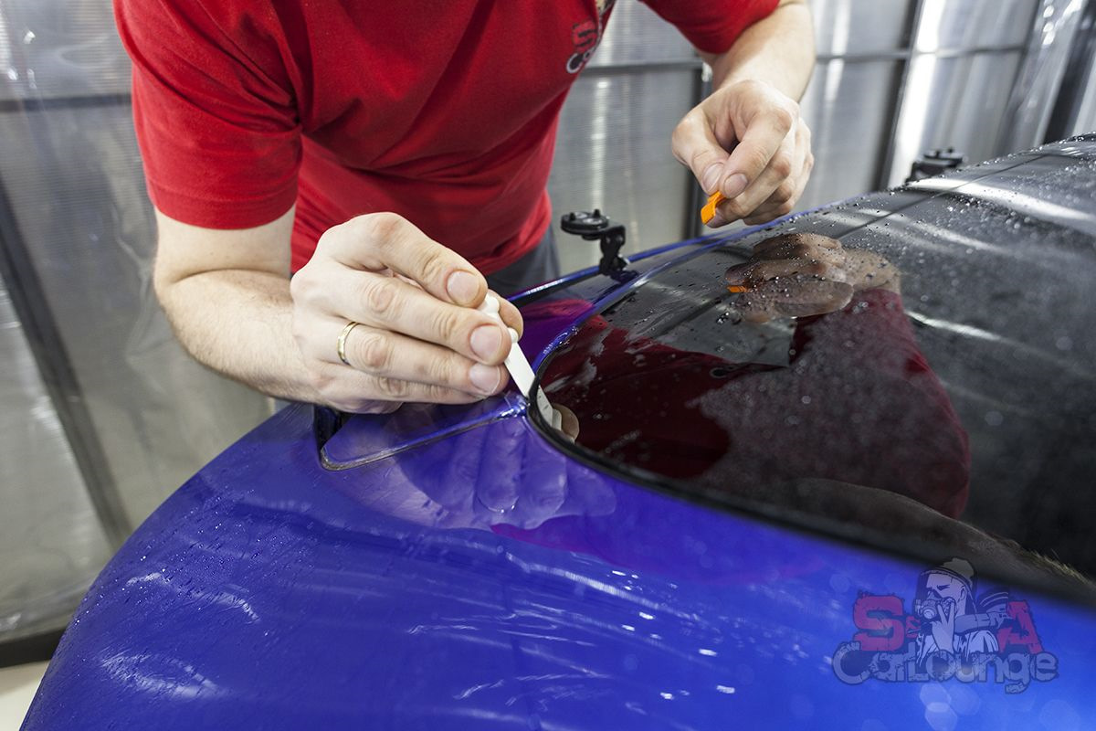 мокрая плёнка. снятие пленки с автомобиля. демонтаж пленки. эффект мятой бумаги. бронепленка llumar.