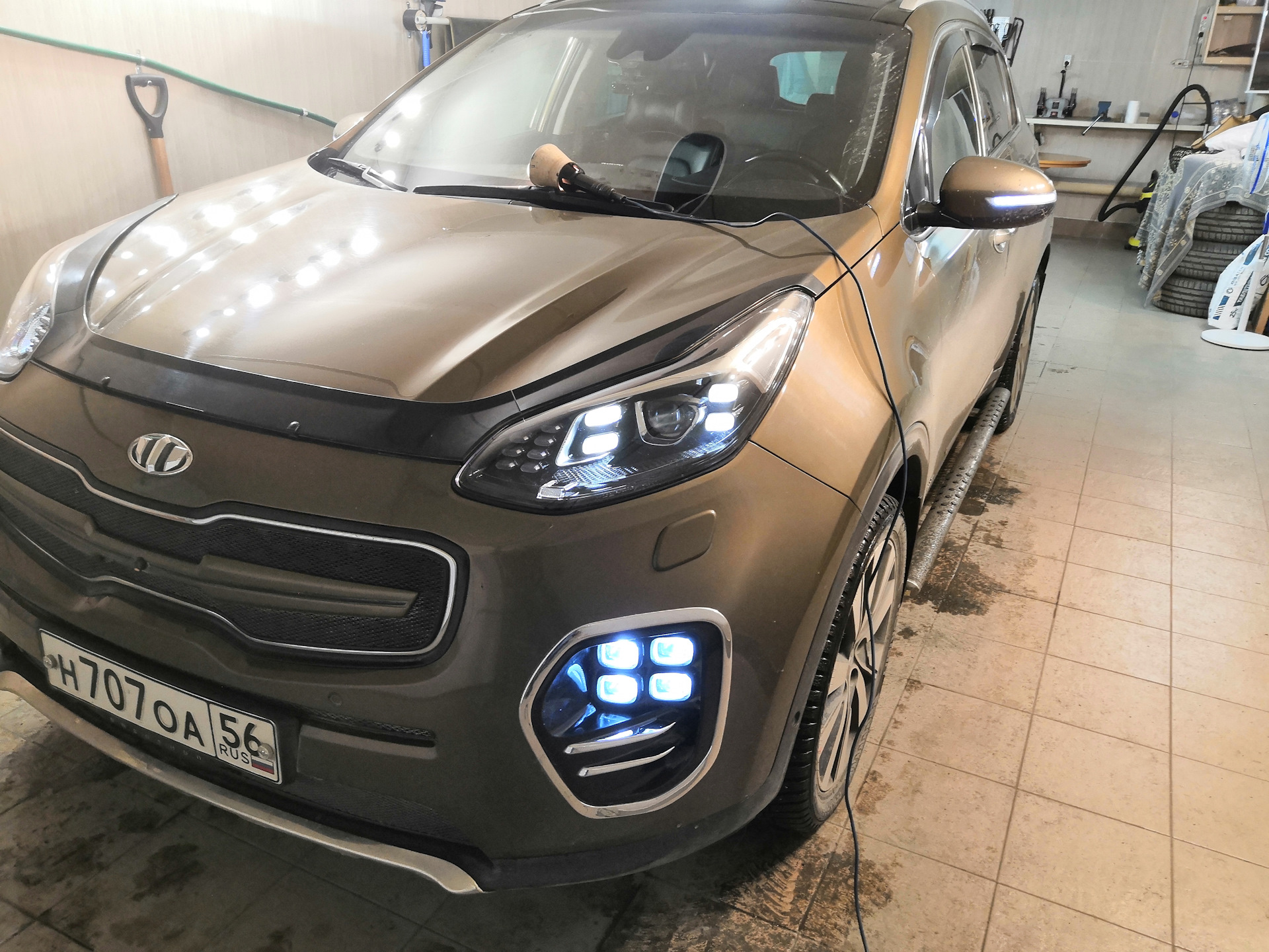 Фары спортейдж. Led Kia Sportage 2g. Диодные фары Киа Спортейдж 4. Kia Sportage фара новая 2020. Фара диодная Спортейдж 4.