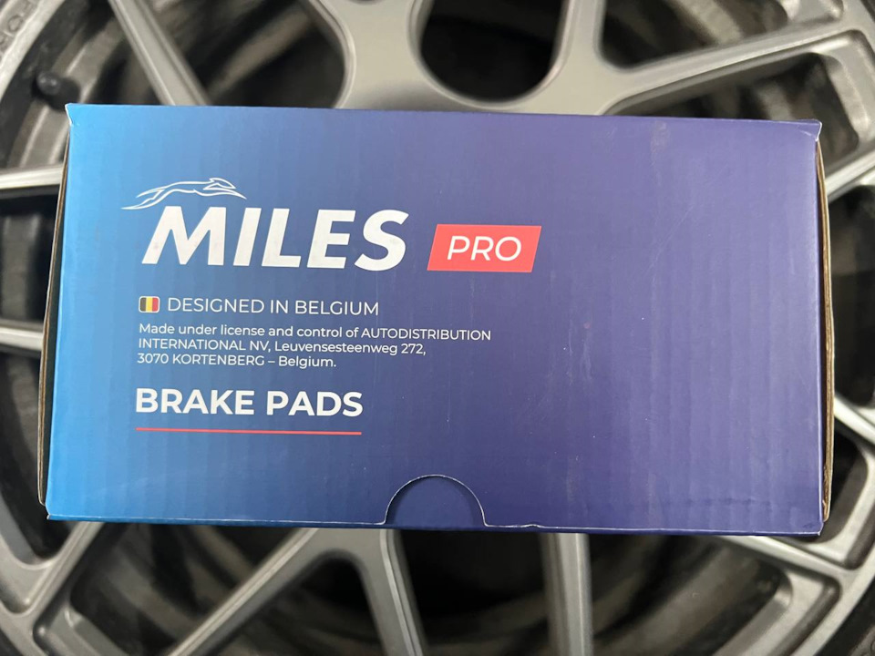 Тормозная Система — Колодки Передние MILES Ceramic E5 — 249000 км ...